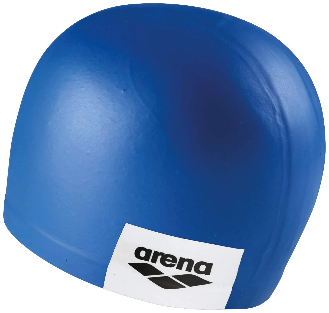 Arena Logo Moulded cuffia nuoto blu silicone