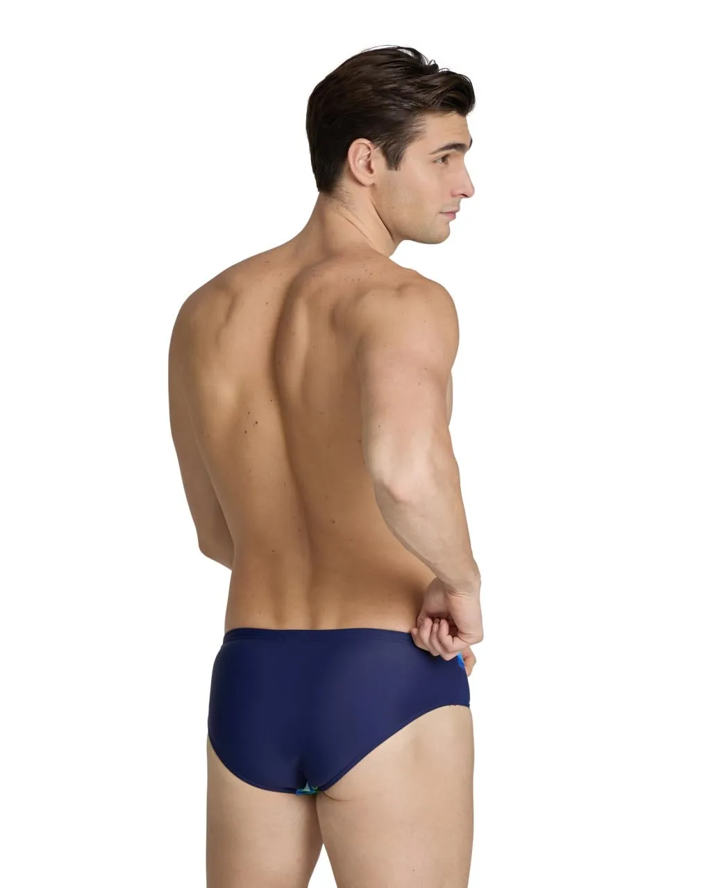 Arena Visual Waves slip uomo costume piscina 7cm