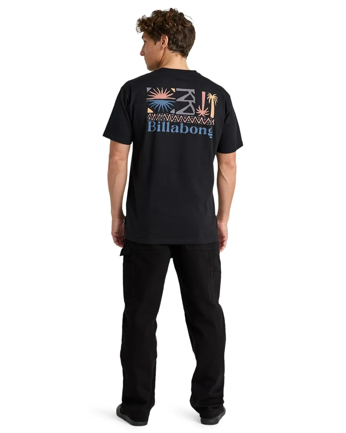 Billabong Segment SS t-shirt uomo nero girocollo