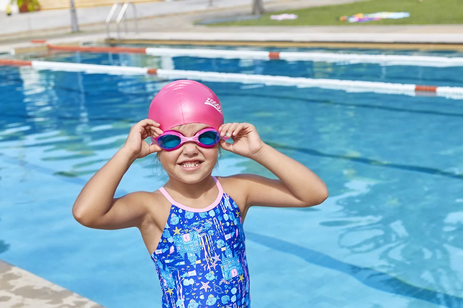 Zoggs Little Twist Occhialini Nuoto Bimbi Lenti Sfumate
