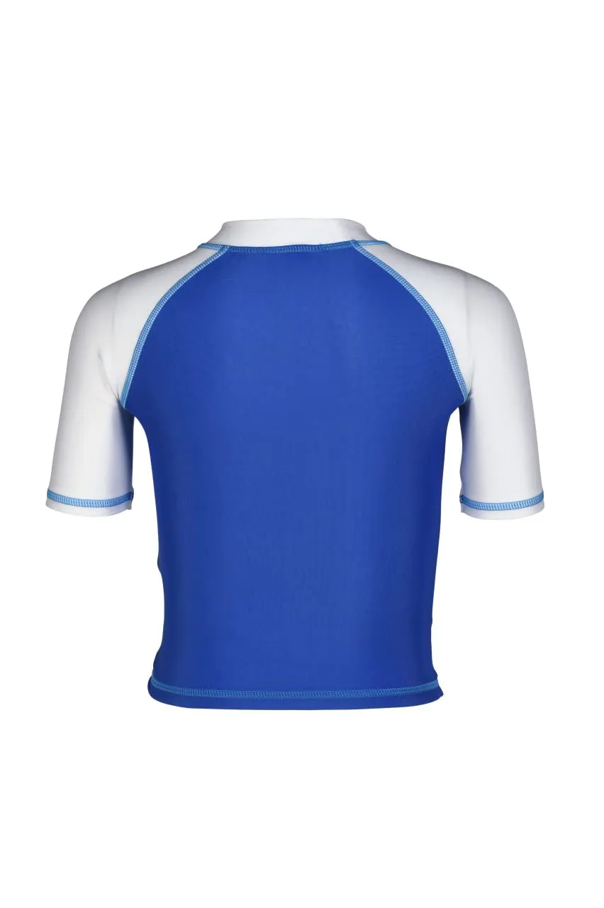 Arena Friends maglia UV bimbi 1-2 anni Royal-white UPF40+