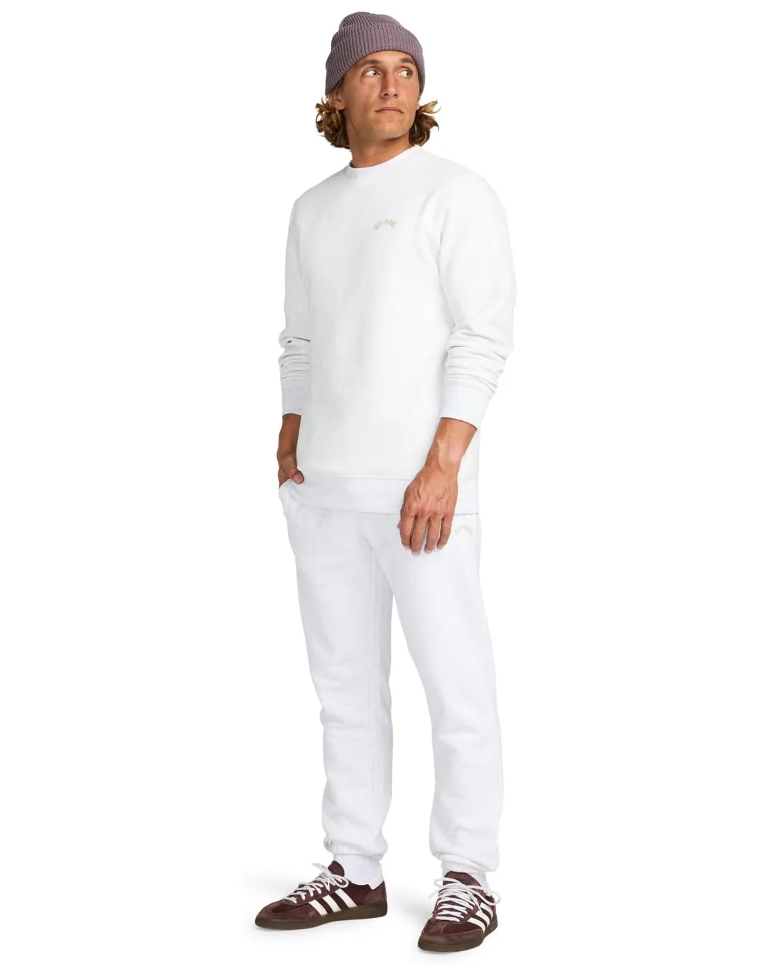 Billabong Arch CR Maglione Uomo S Oatmeal Heather