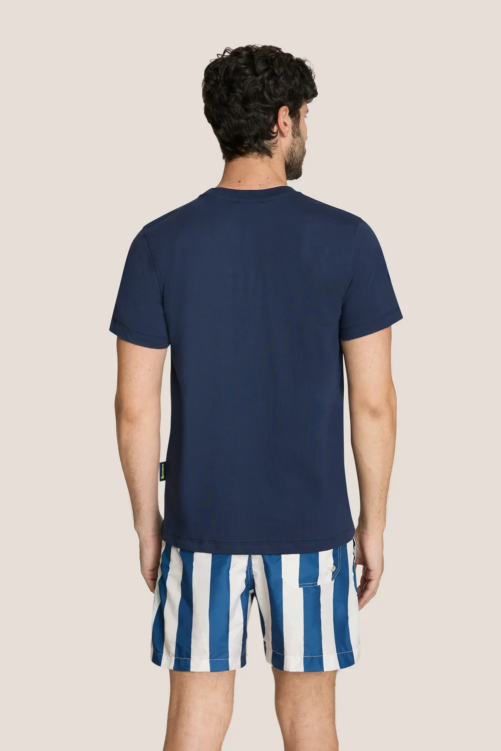 4 Giveness Capri t-shirt jersey uomo bianco stampa