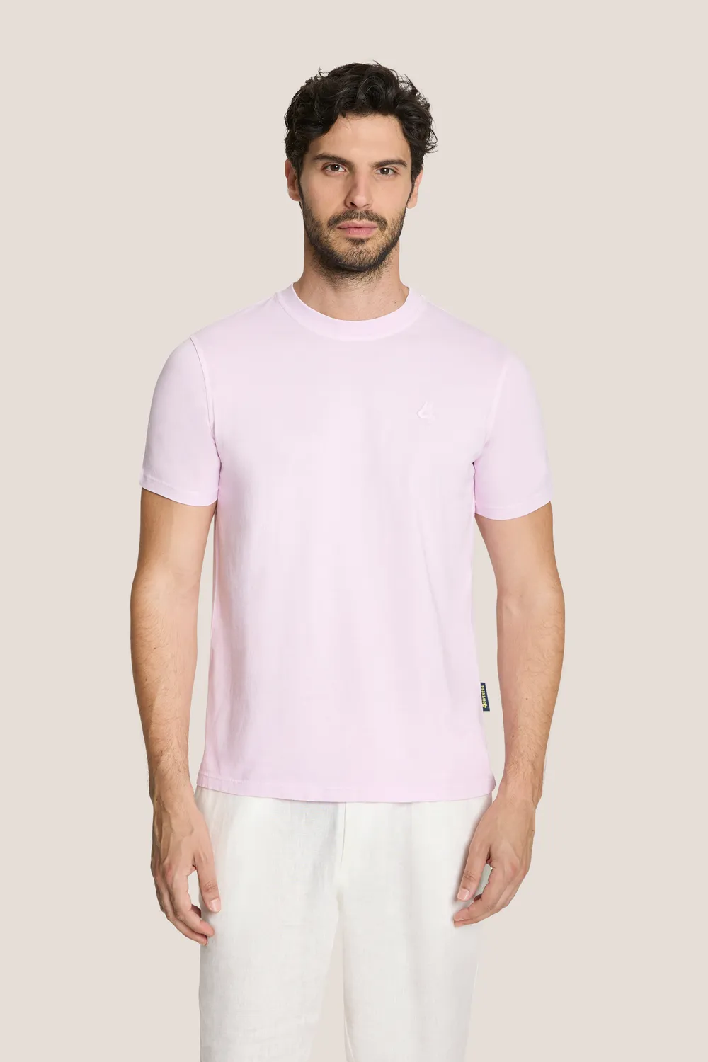 4 Giveness T-Shirt Tinto Old Basic Color Uomo Cotone