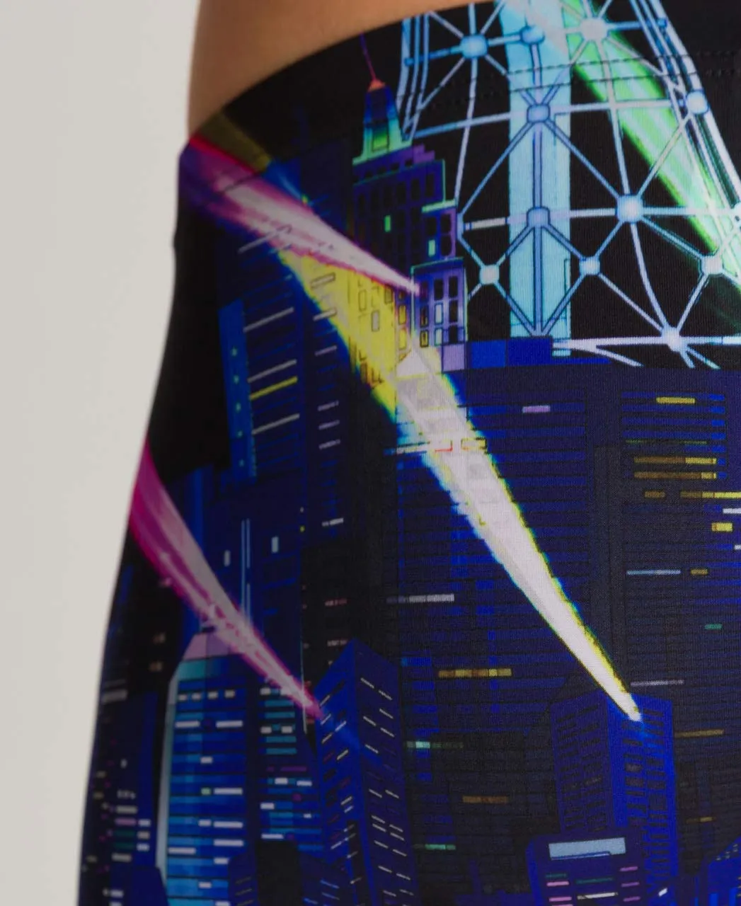 Arena City Lights Short boxer uomo nero 85 cloro-resist