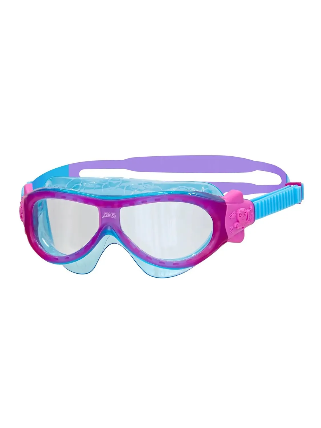 Zoggs Phantom occhialini nuoto bambino verde blu tinta antiappannamento