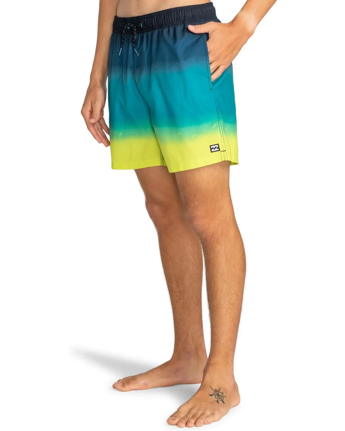 Billabong All Day costume uomo boxer mare