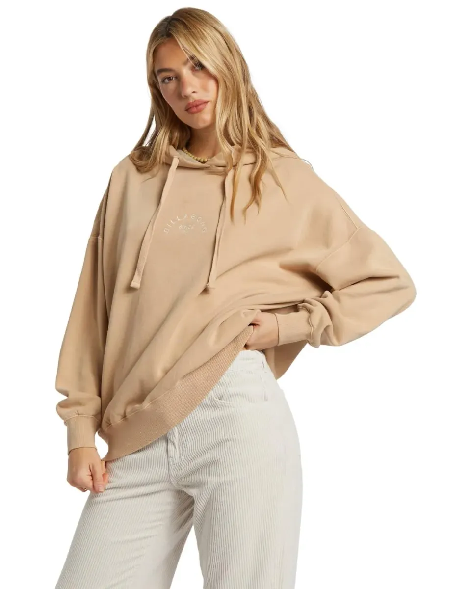Billabong So Classic felpa donna cappuccio oversize