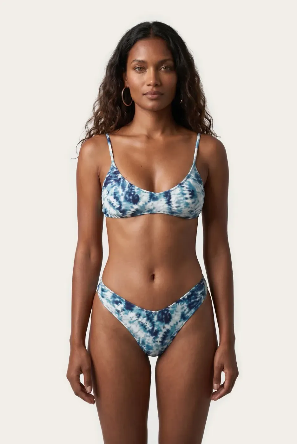 4 Giveness Aqua Jungle Bikini Top U Slip V Donna