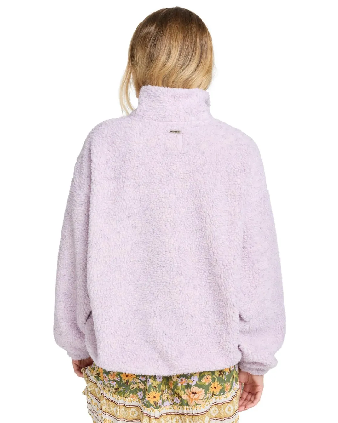 Billabong Run The Road Felpa Donna Collo Alto a Bottoni