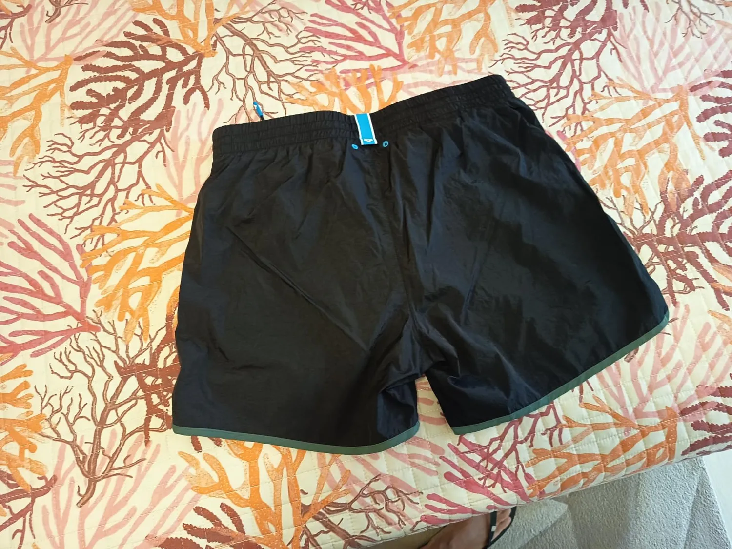 Arena Big Logo boxer mare uomo 3XL nero salvia
