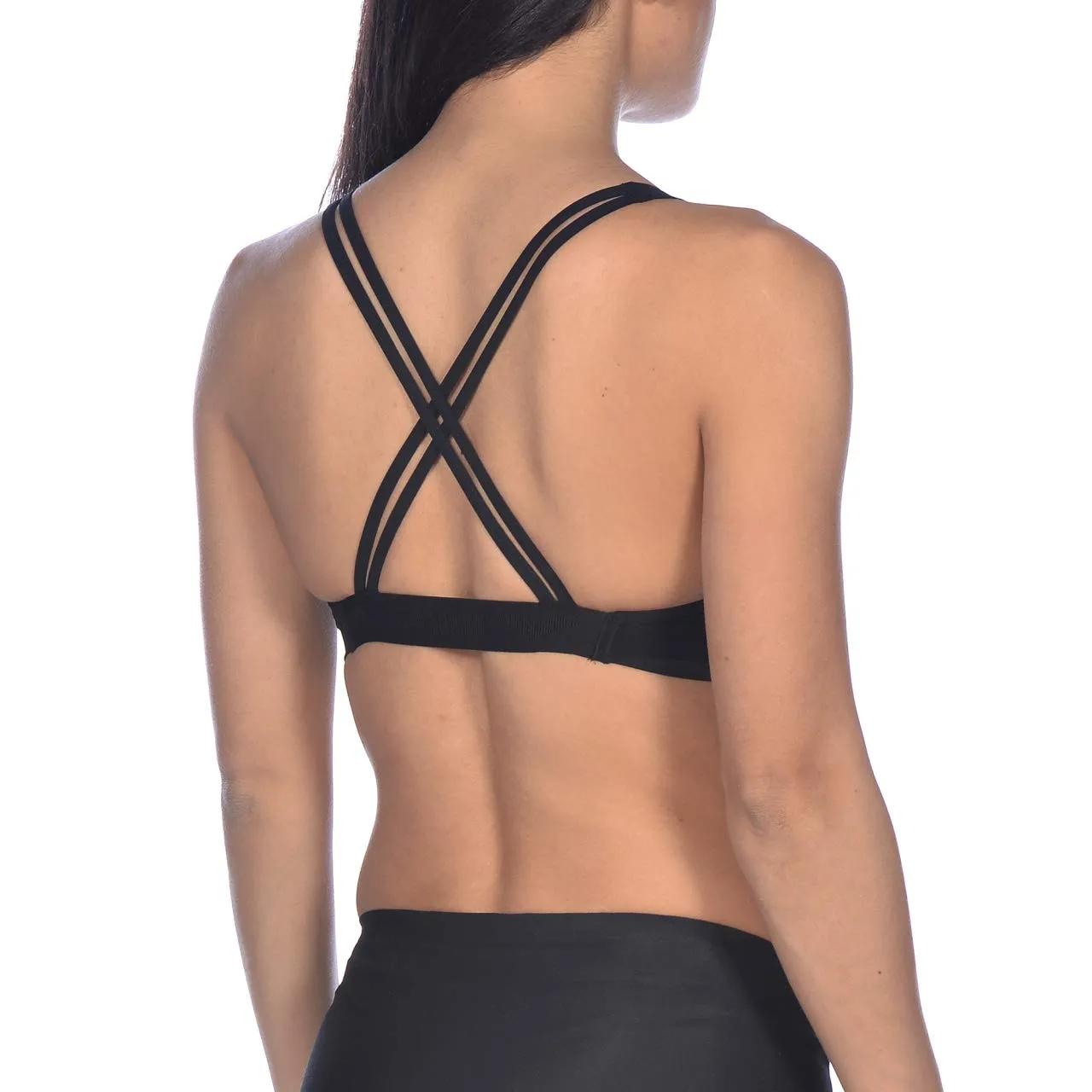 Arena Metis Reggiseno Sportivo Donna 105 Nero sostegno