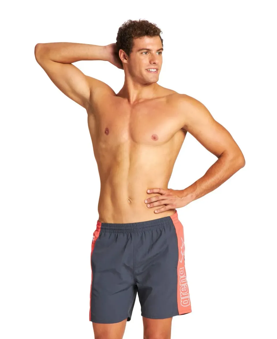 Arena Berryn costume slip uomo Asphalt-floreale S