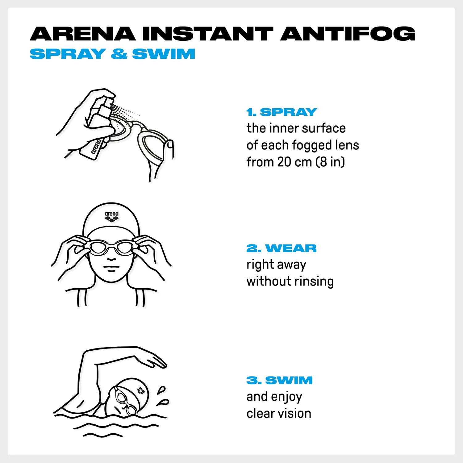Arena Care accessorio nuoto per manutenzione costumi