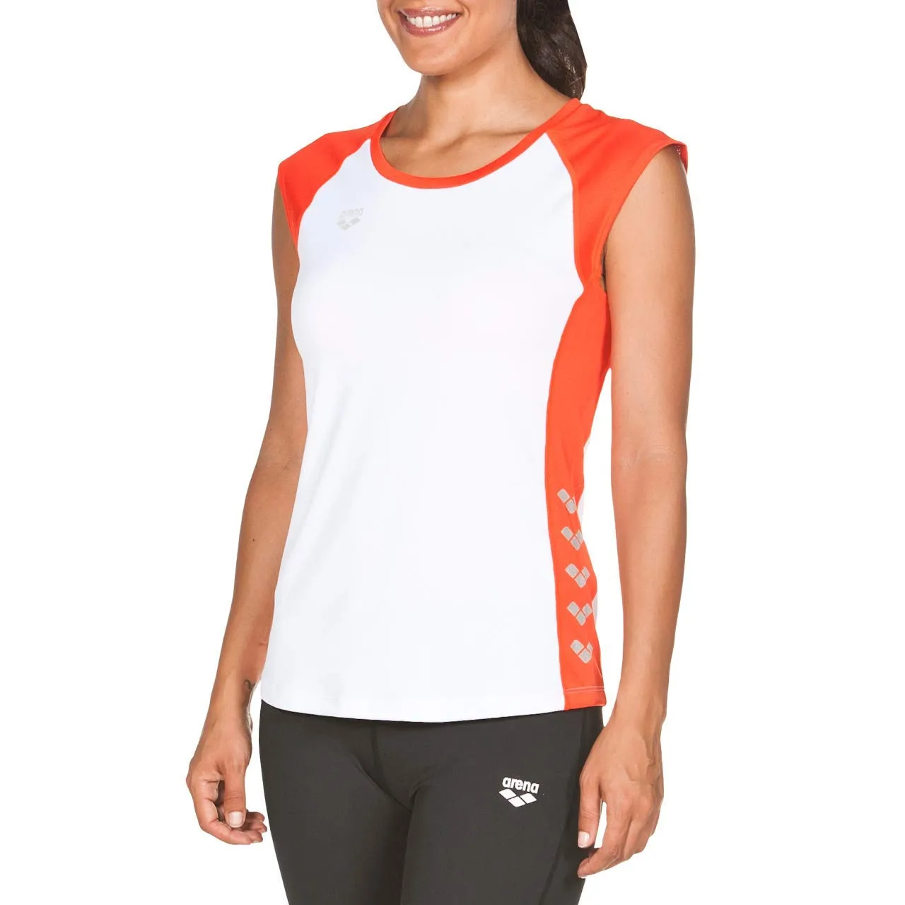 Arena Run S/S Tech maglia donna manica corta