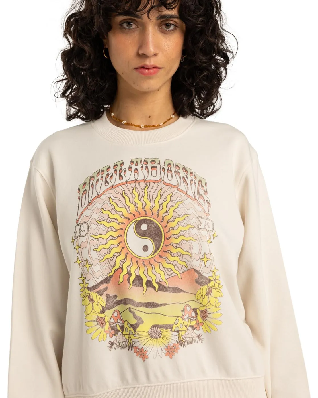 Billabong Summer Crew maglione donna girocollo morbido