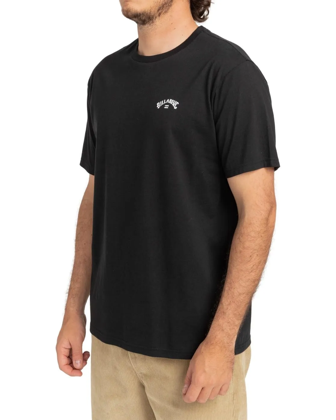 Billabong Arch Wave SS Screen Tee t-shirt ragazzo nero 14 anni cotone