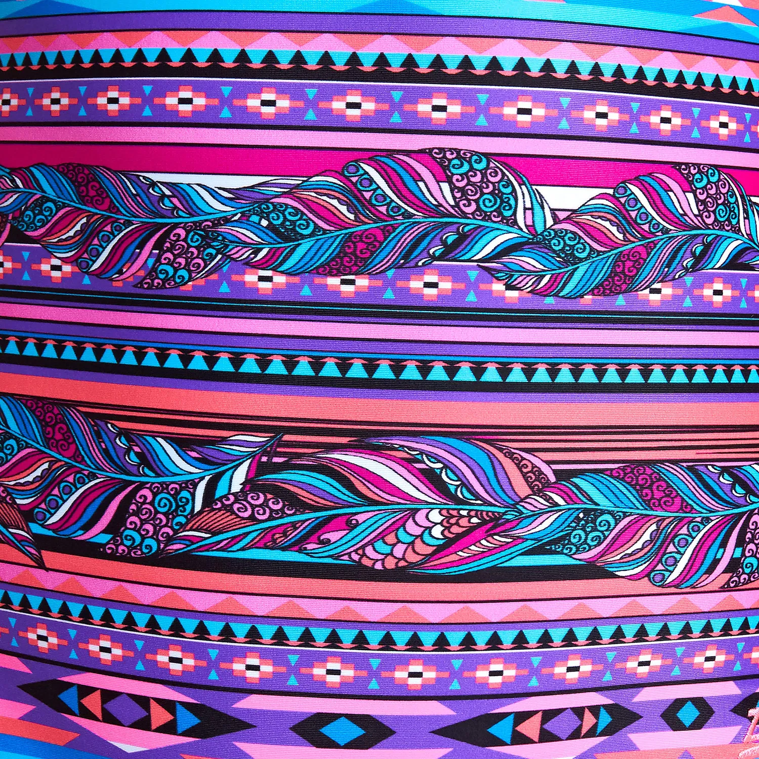 Zoggs Aztec Plume Duoback Costume Intero Donna Ecolast