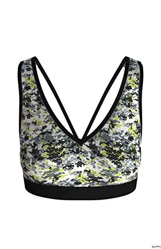 Arena Gym V-Neck reggiseno sportivo scollo a V donna