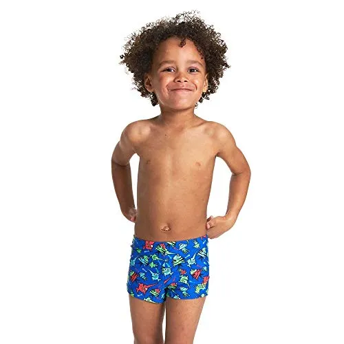 Zoggs Sea Saw Hip Racer Costume Slip 2 Anni Cloro Resistente