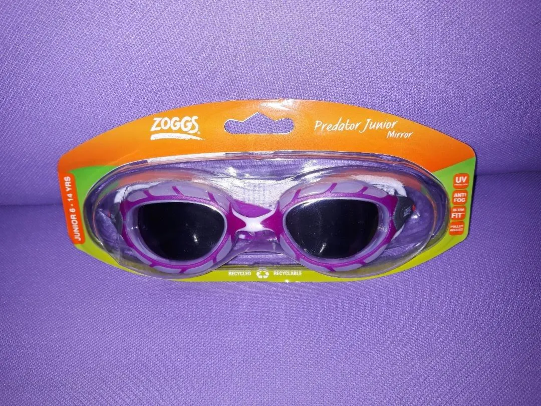 Zoggs Predator Junior occhialini nuoto smoke 6-14 anni