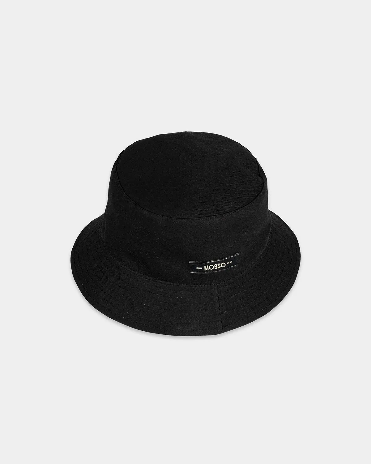 Mosso Sunwear Archive bucket hat reversibile nero