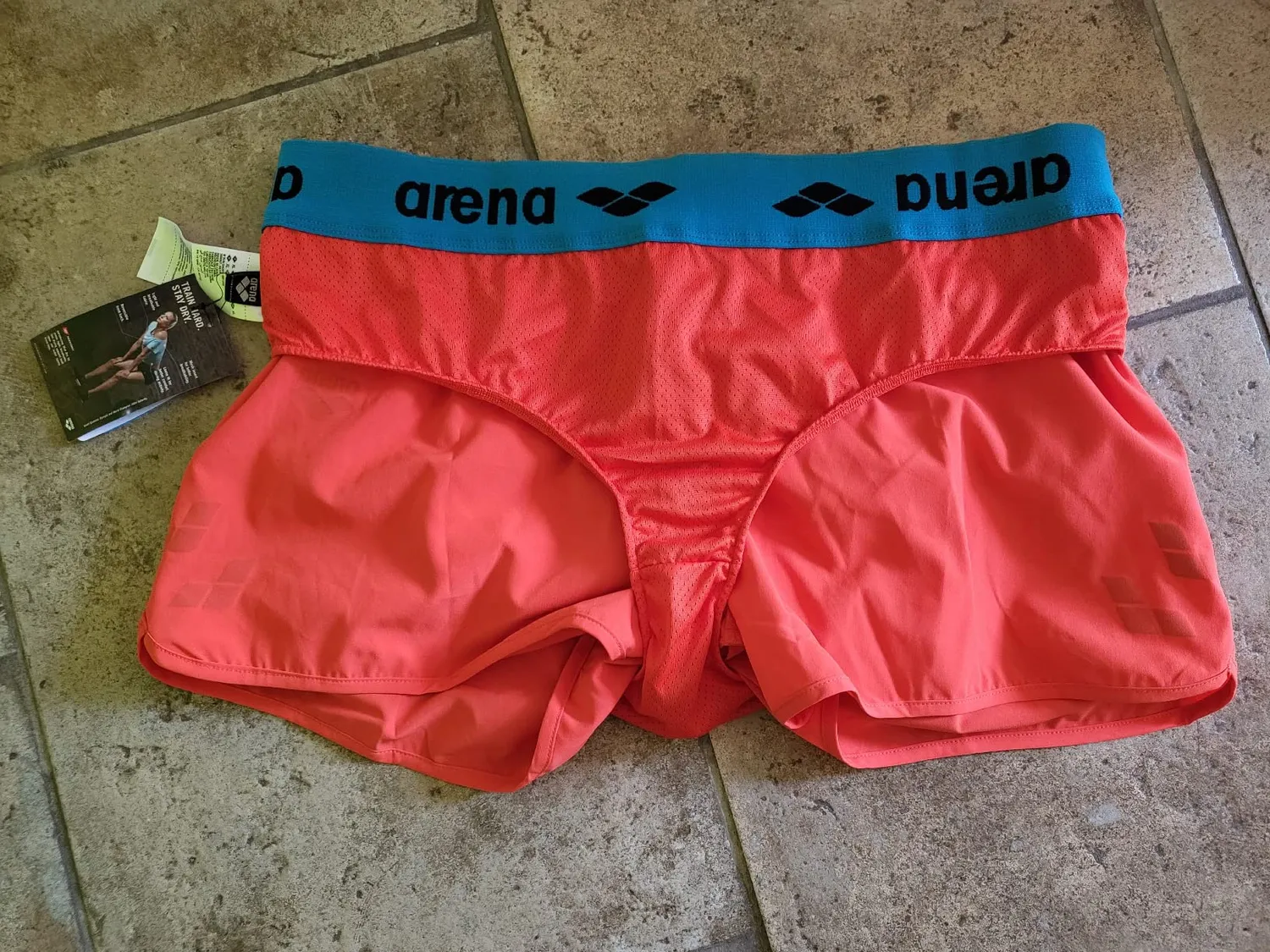 Arena Run Shorts bermuda running donna con slip interno