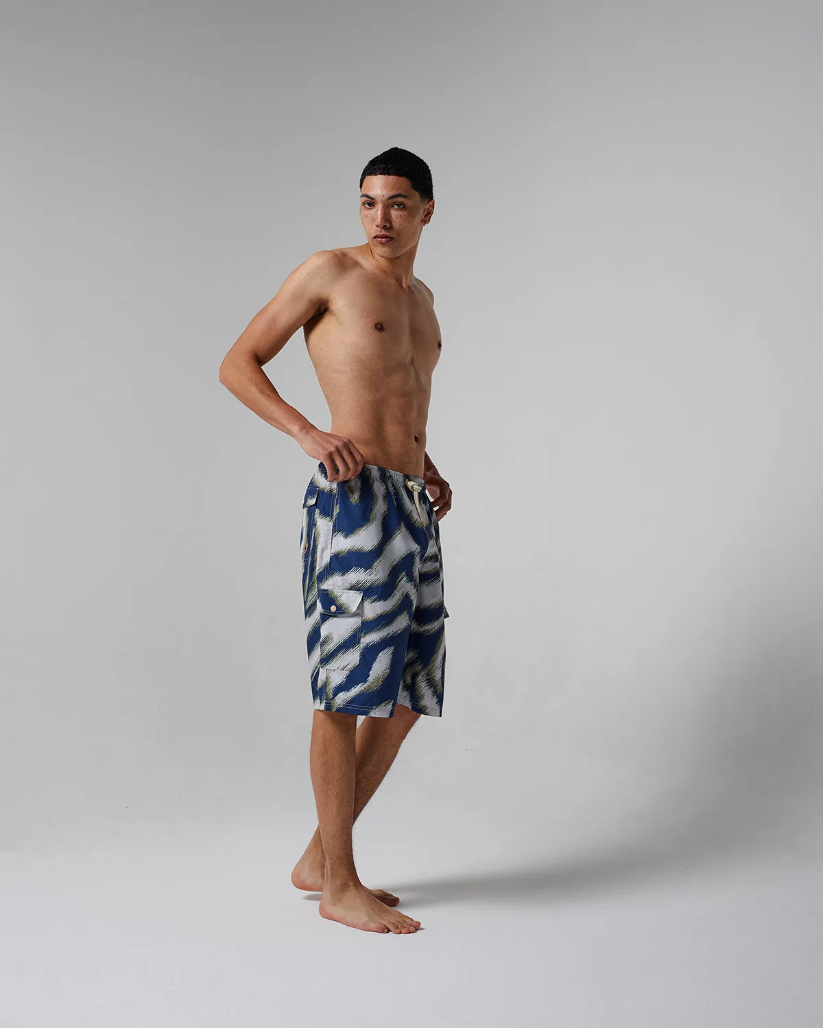 Mosso Sunwear Cargo boxer mare tasche cordone