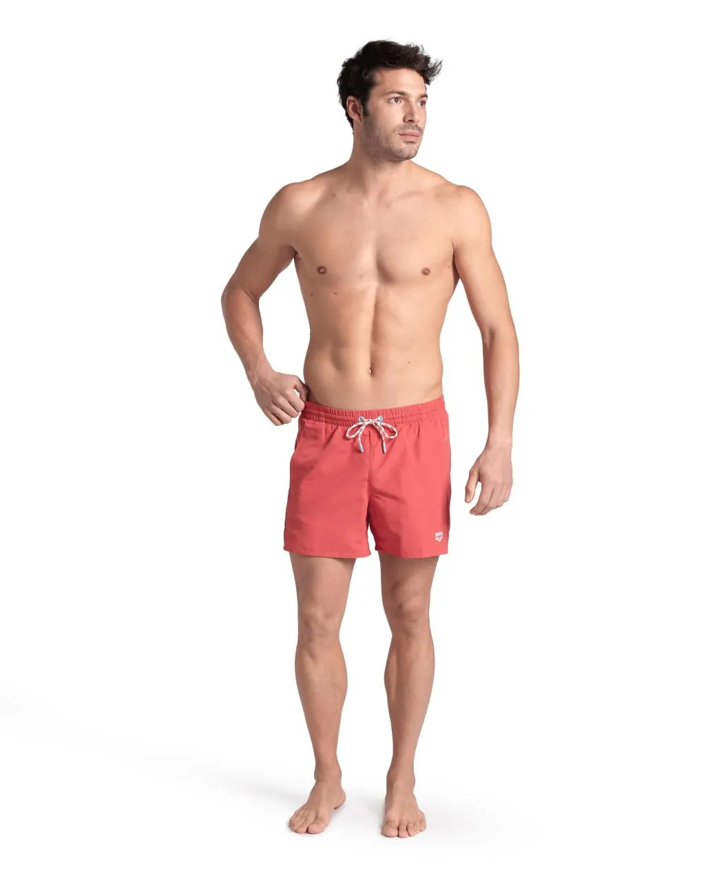 Arena Pro_File Short Mare M Rosso Tessuto Riciclato 36,5 cm