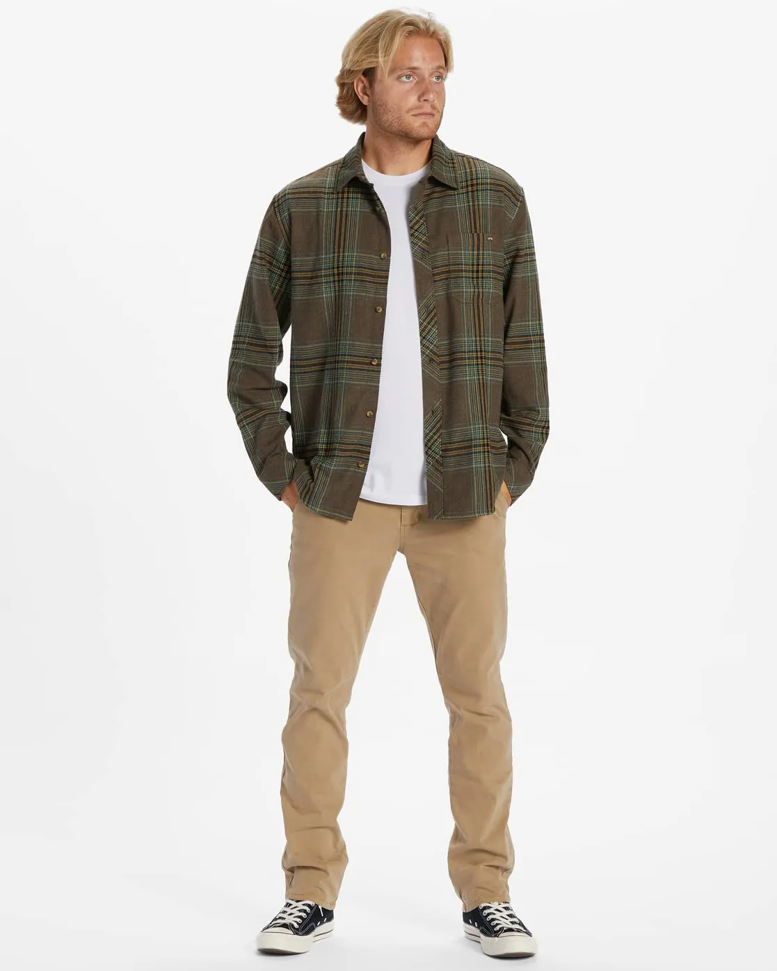 Billabong Coastline Flannel camicia uomo manica lunga