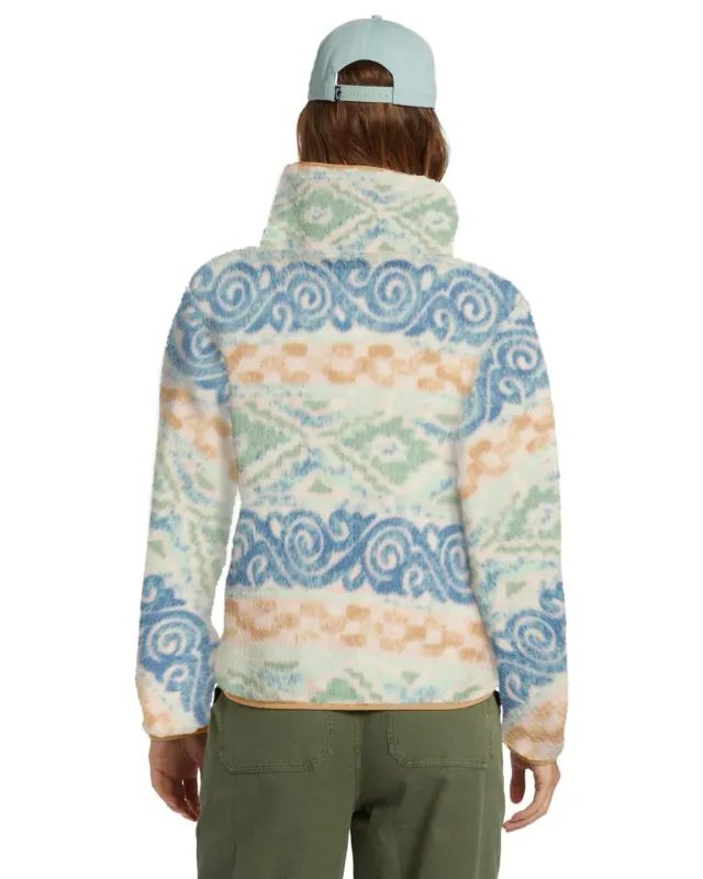 Billabong Switchback pile donna XS blue haze collo alto