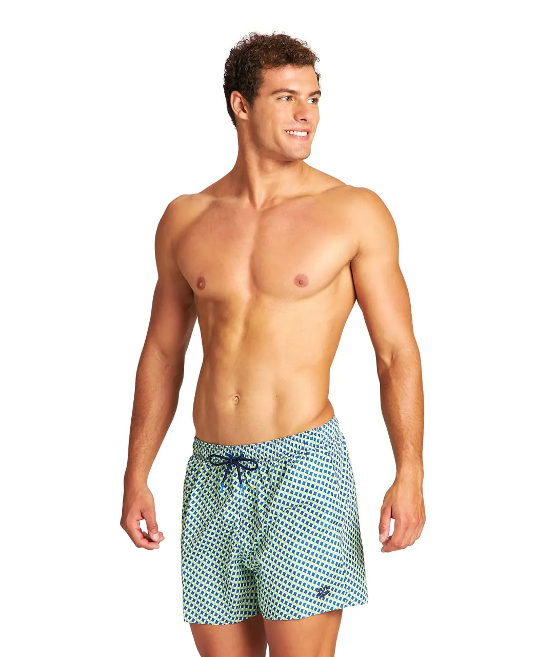 Arena Fundamentals Allover Short boxer mare uomo fantasia