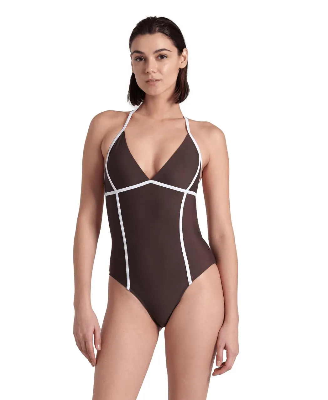 Arena Pro_File Tie Back costume intero donna M ecologico