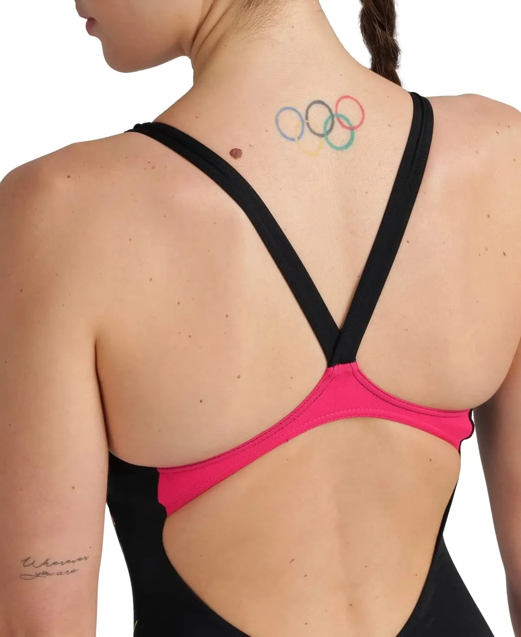 Arena Graphic V Back costume donna intero sportivo