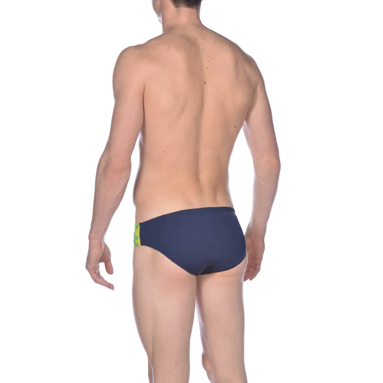 Arena Triangle Prisma slip uomo fantasia verde