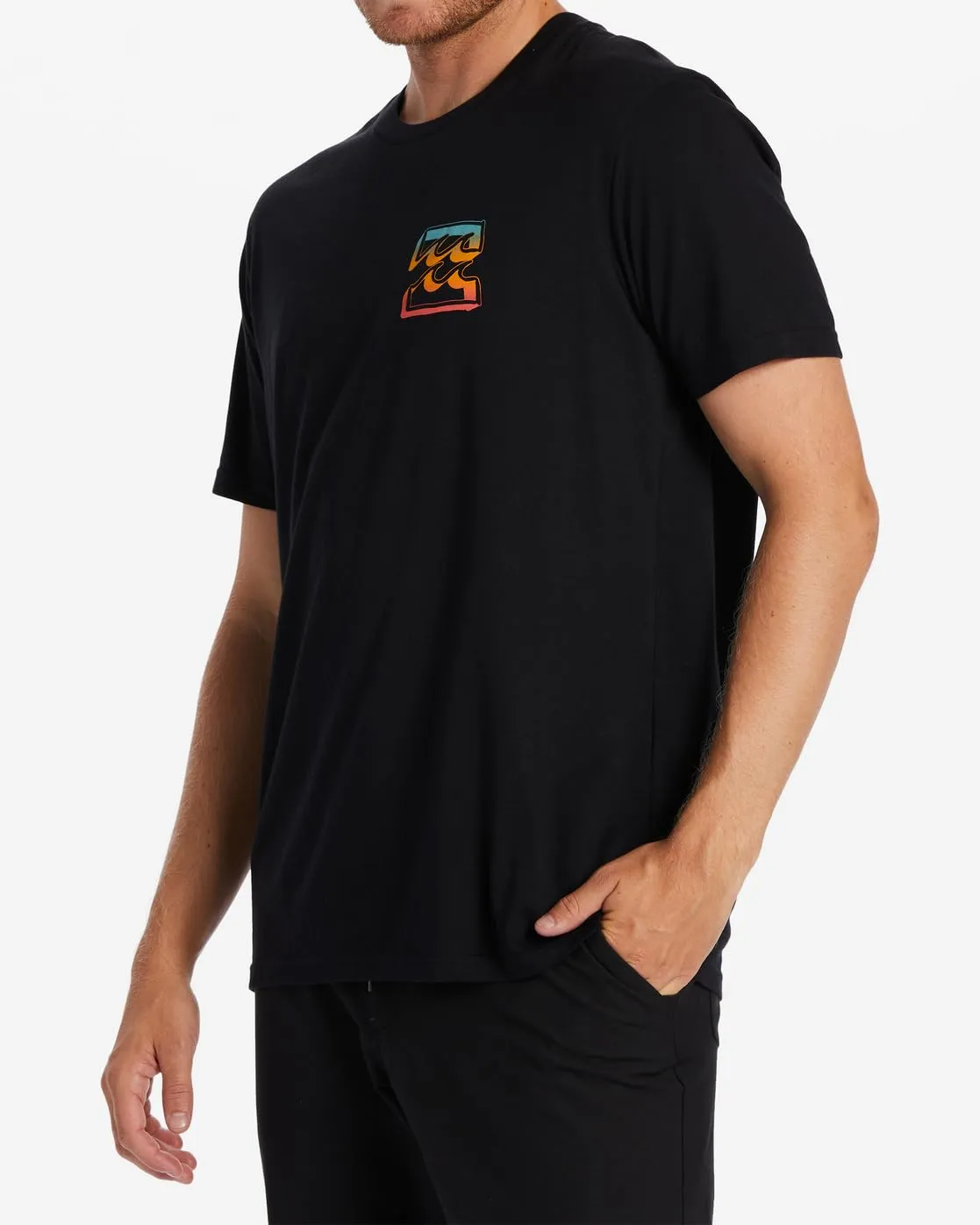 Billabong Crayon Wave SS t-shirt uomo stampata