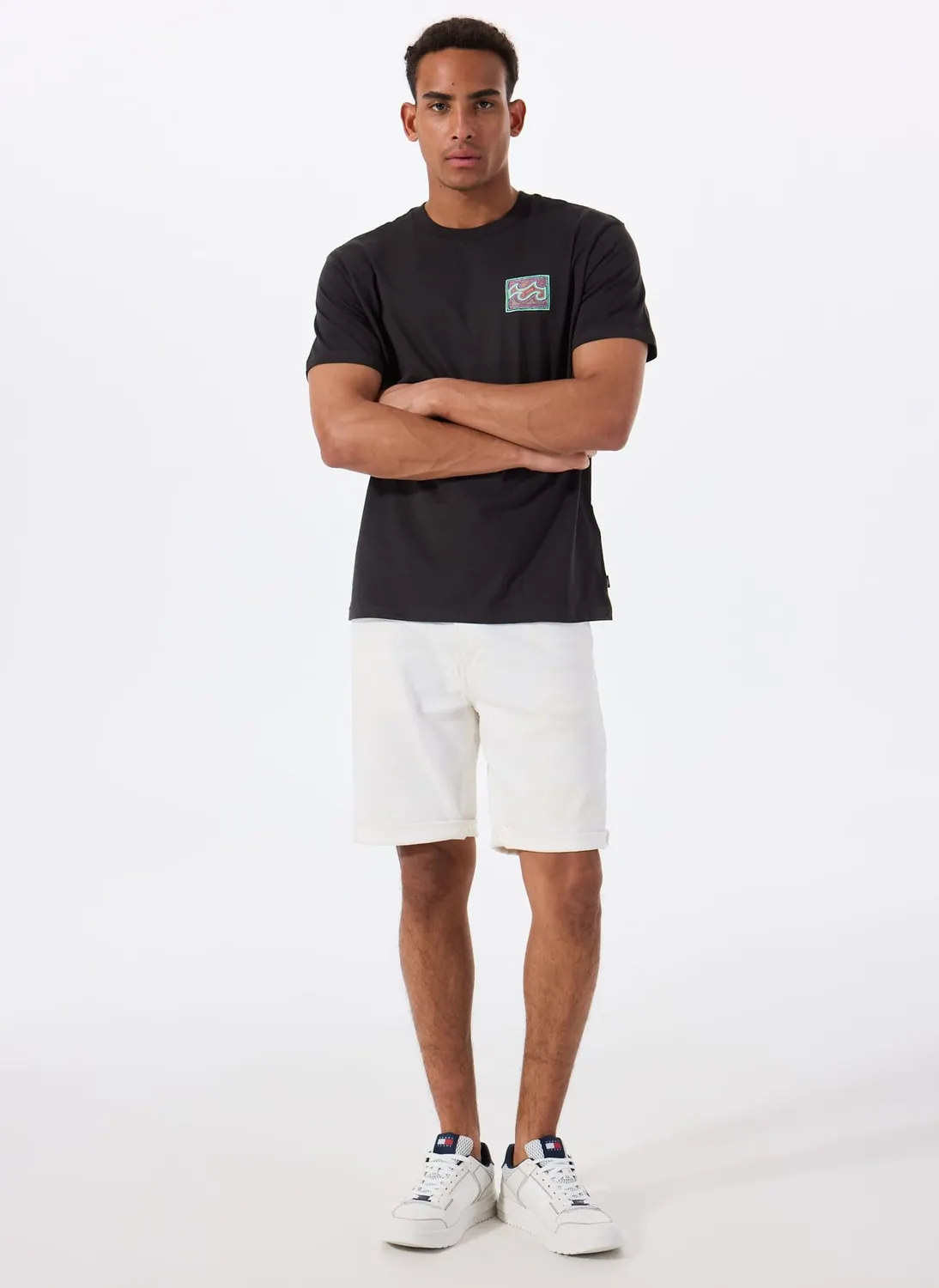 Billabong Crayon Wave SS T-Shirt Uomo Cotone