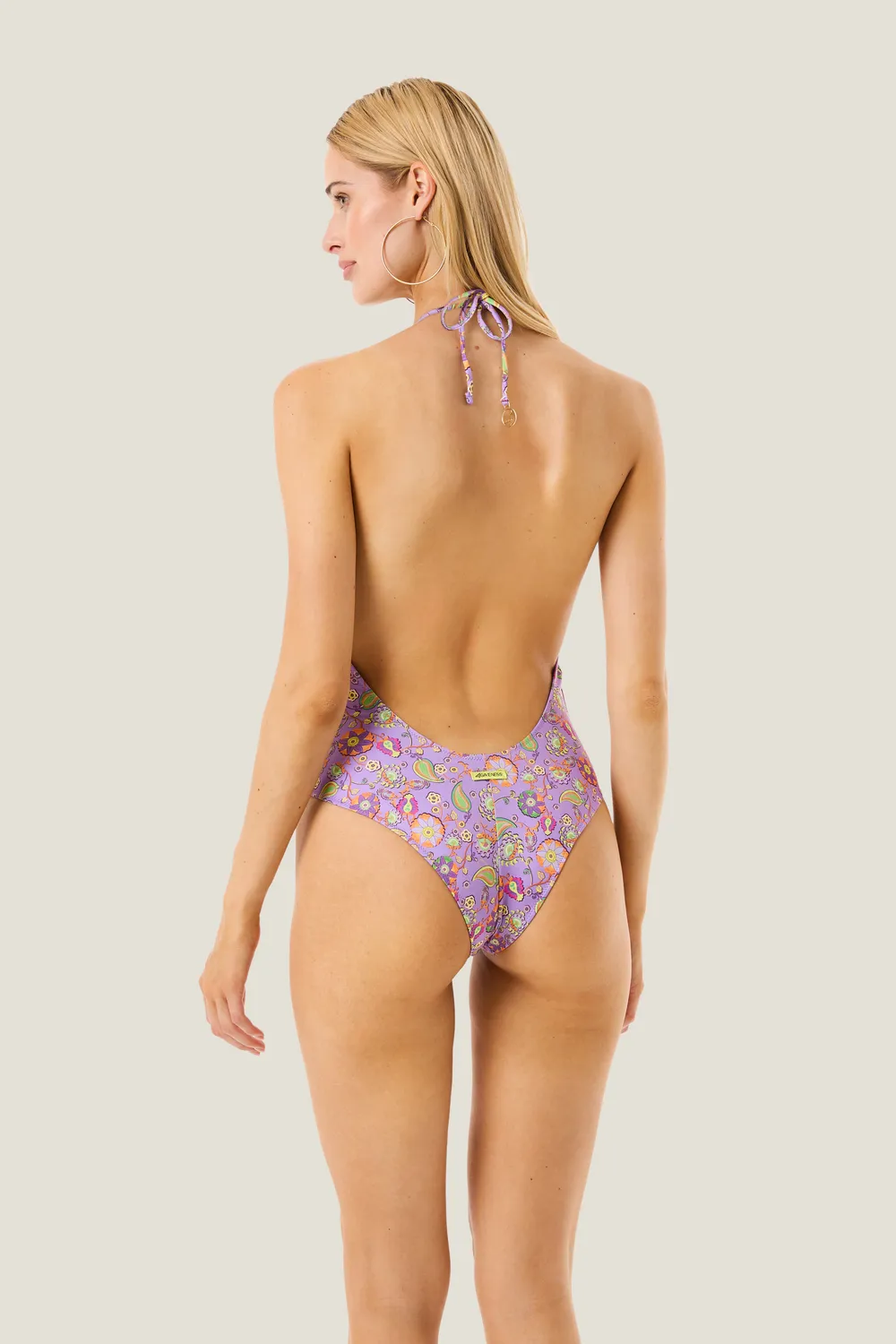 4 Giveness Boho Chic costume intero floreale var unica