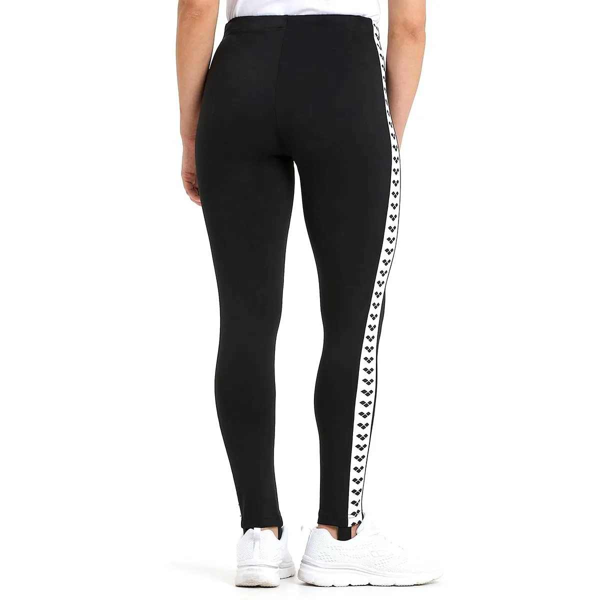 Arena Caroline Team tights donna S vita alta nero