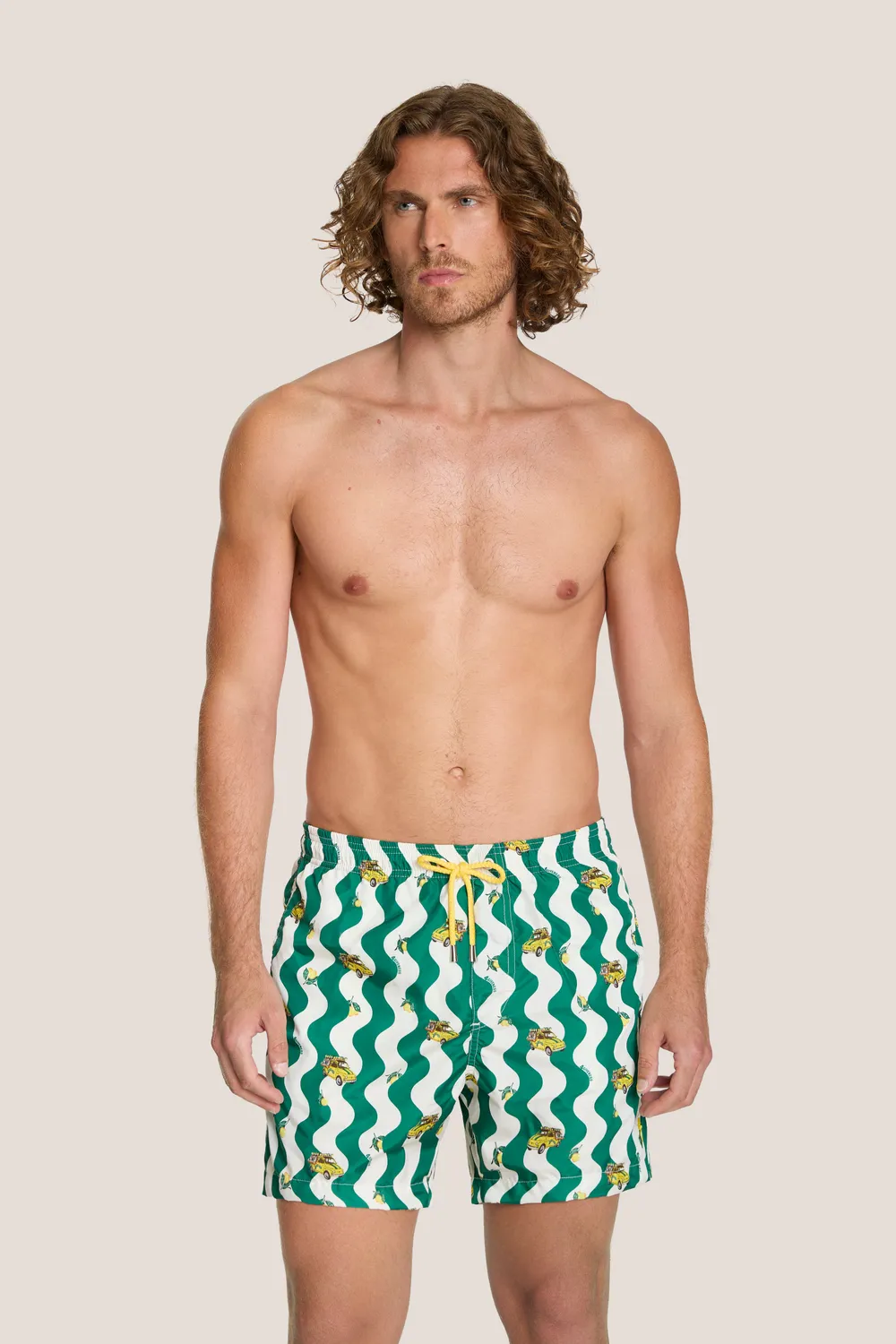 4Giveness Capri Short Mare Uomo Tinta Unita Blu