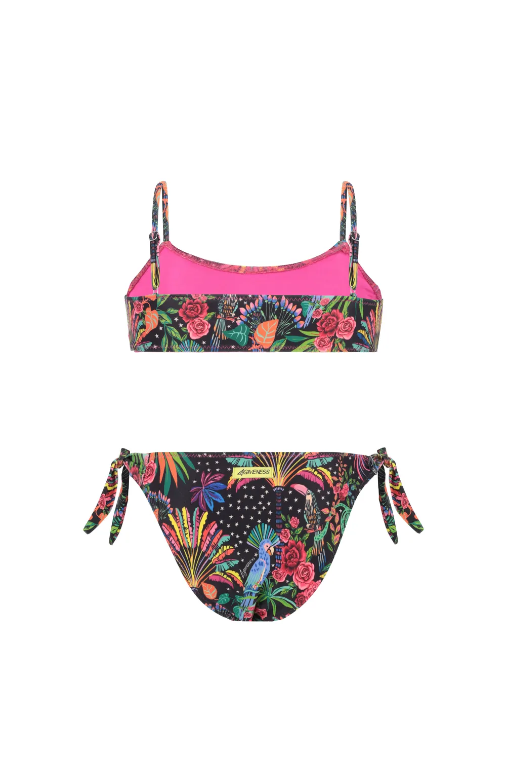 4 Giveness Top Slip Nodi bikini bimba nodi laterali