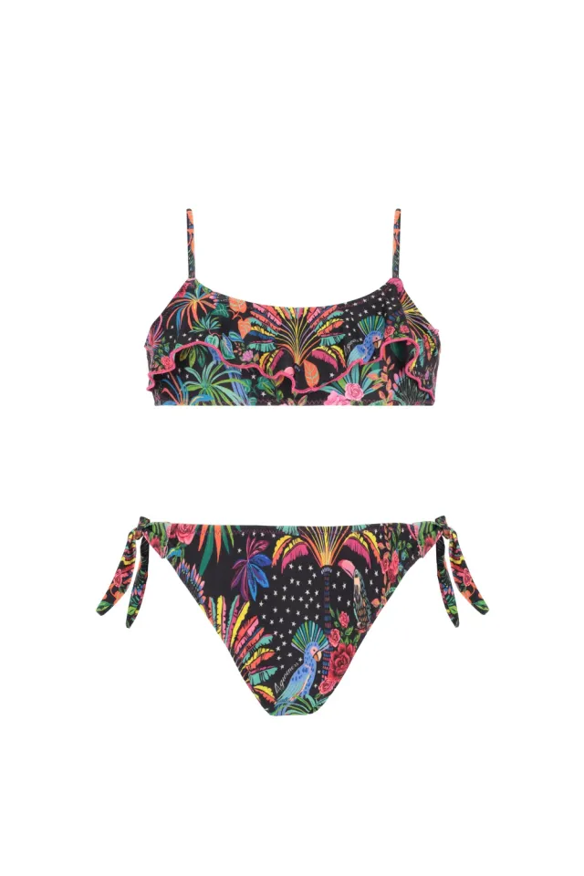 4 Giveness Top Slip Nodi bikini bimba nodi laterali