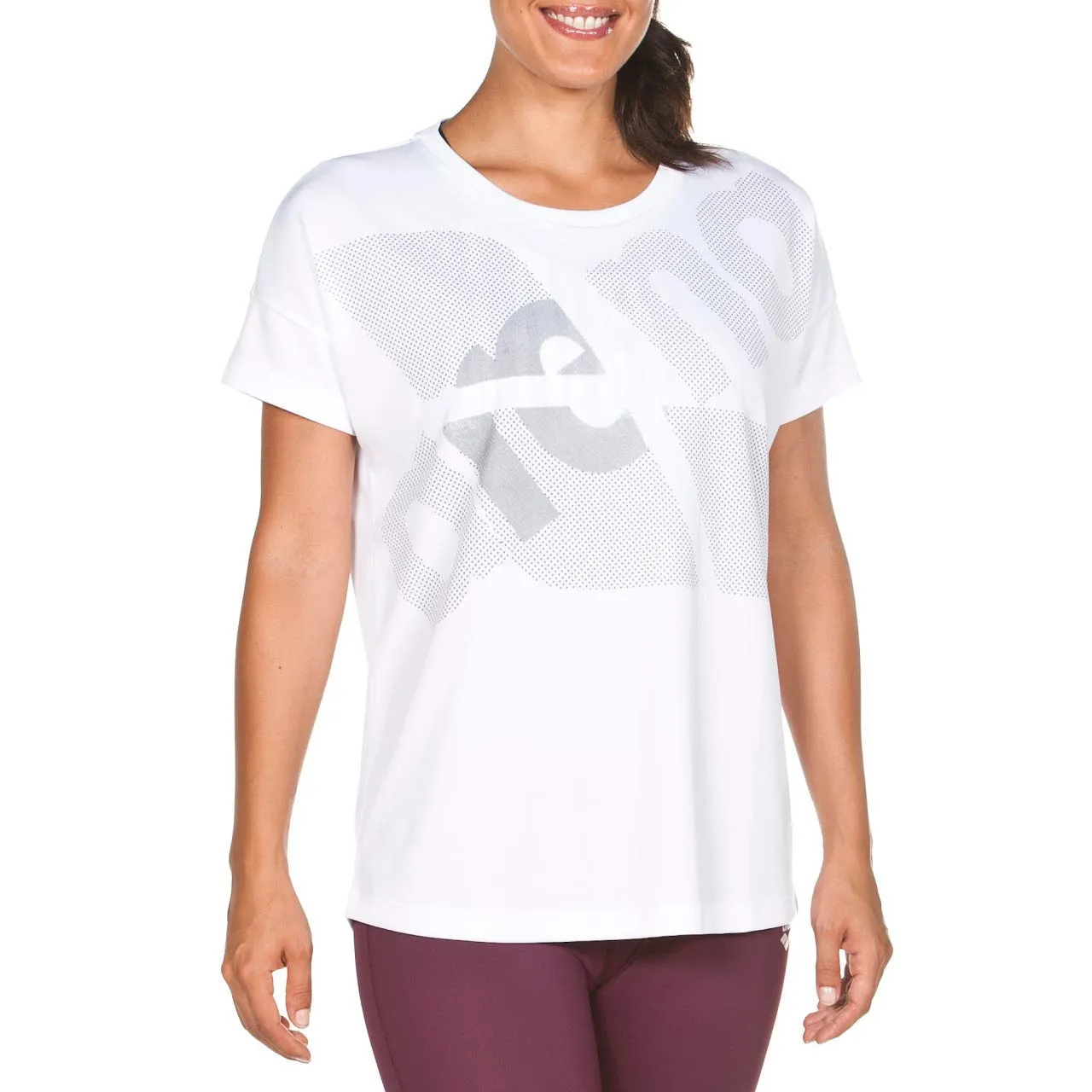 Arena W Gym S/S Maglia Donna Manica Corta Traspirante