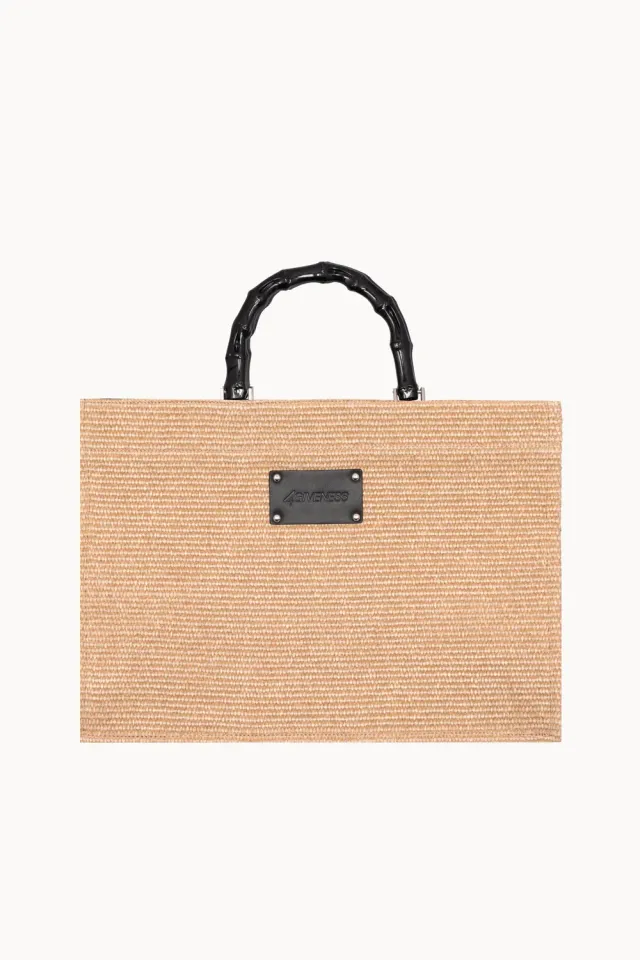 4 Giveness Saint Tropez Big borsa nero mare grande