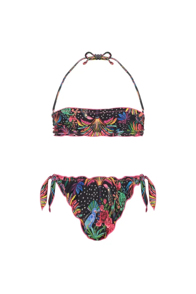 4 Giveness Fascia e Slip Sbambolato bikini bimba