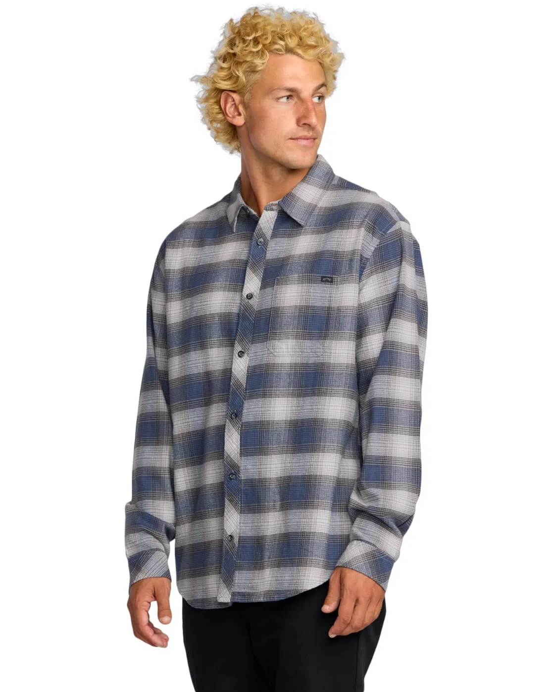 Billabong Coastline Flannel t-shirt uomo flanella morbida