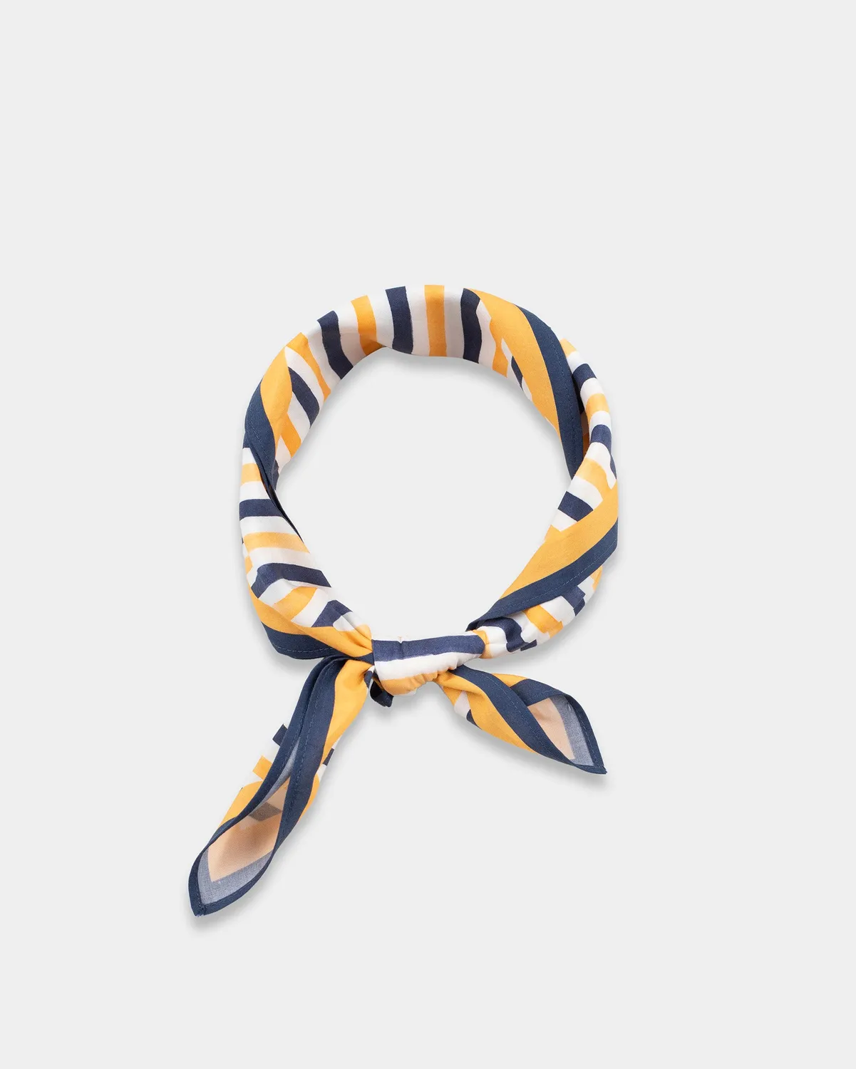 Mosso Sunwear Navy Wave bandana in Tencel blu