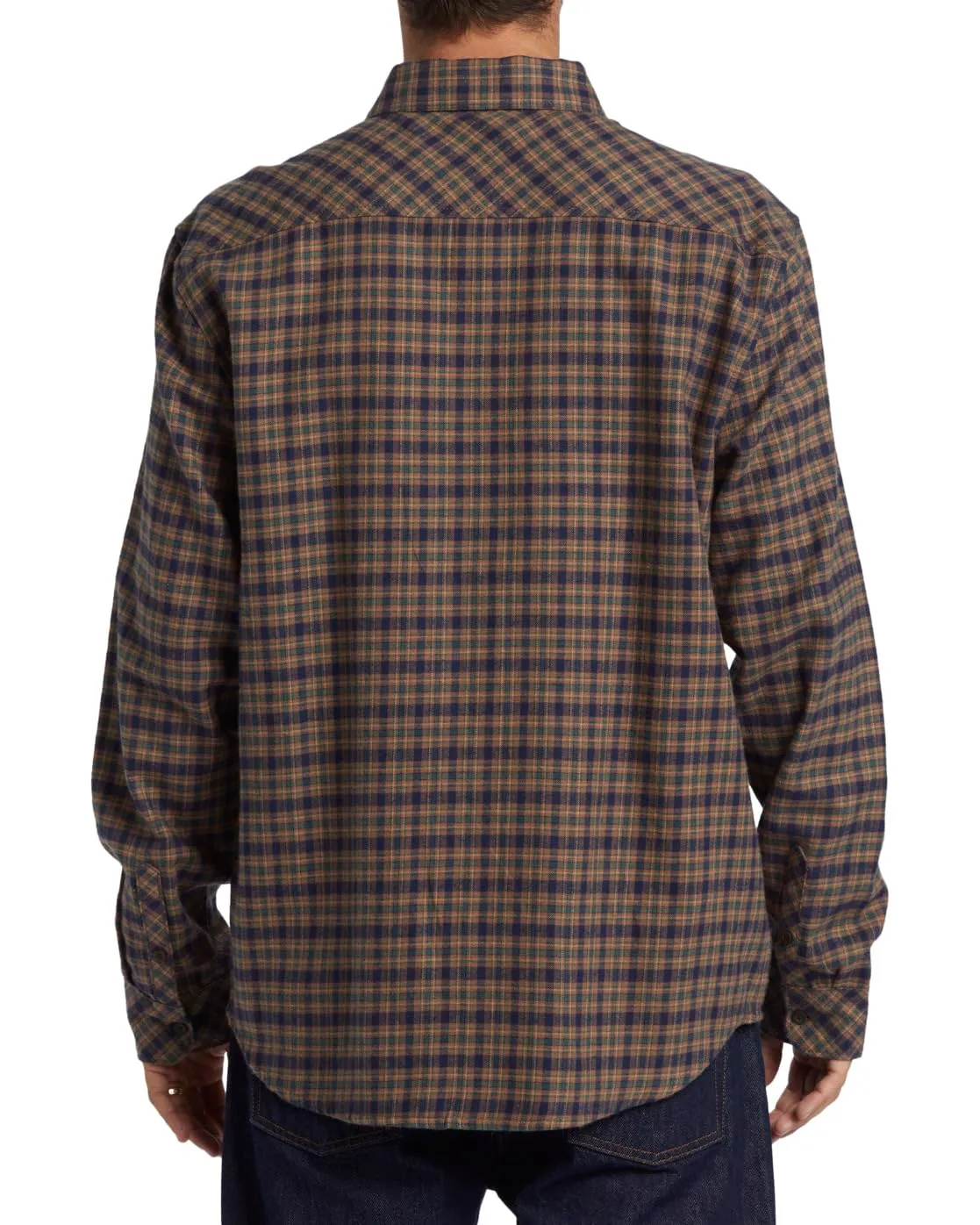 Billabong Coastline Flannel camicia uomo in flanella quadri