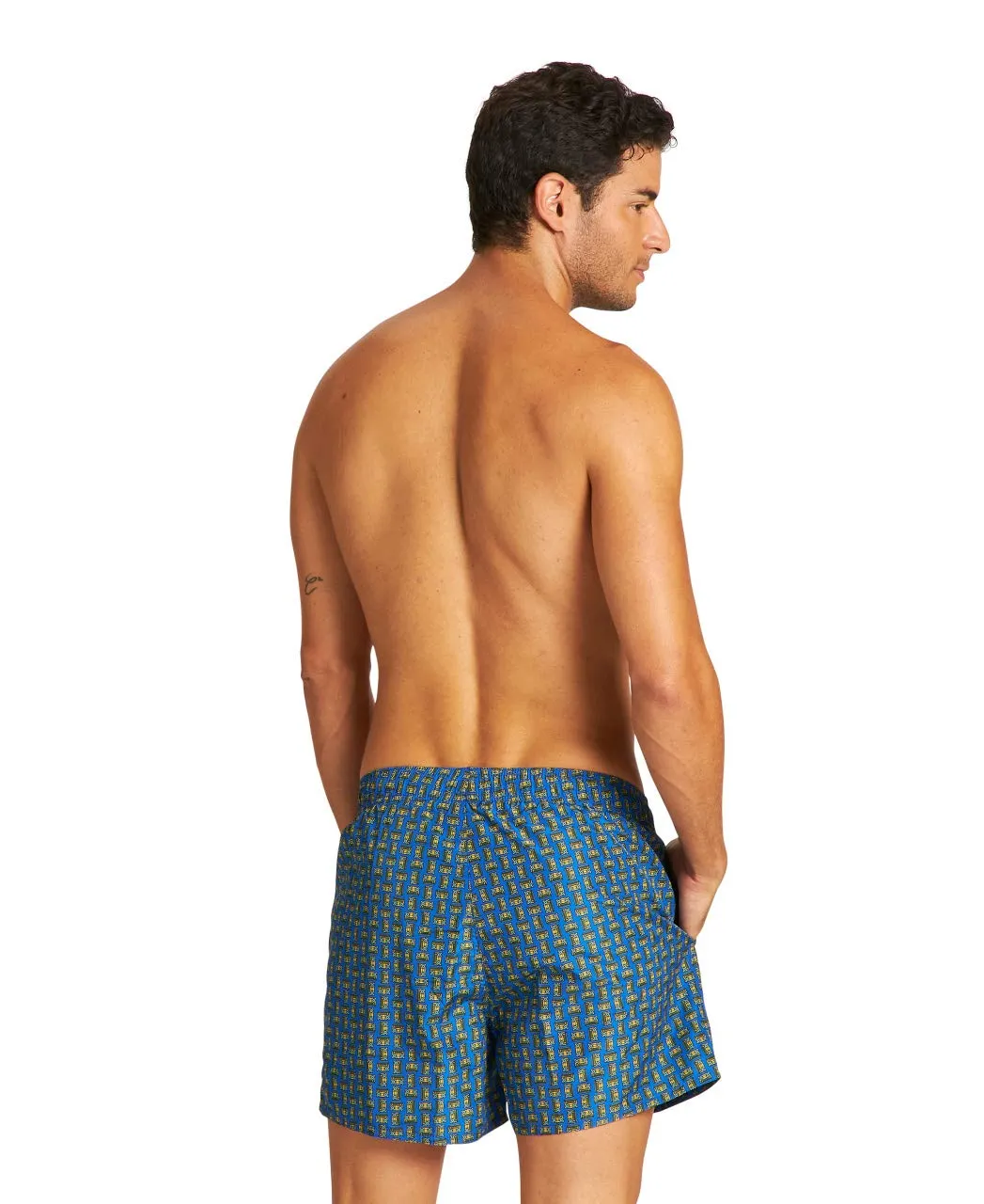 Arena Fundamentals Allover Short boxer mare uomo fantasia