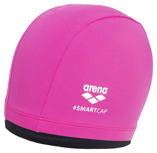 Arena Smartcap cuffia donna fucsia capelli lunghi